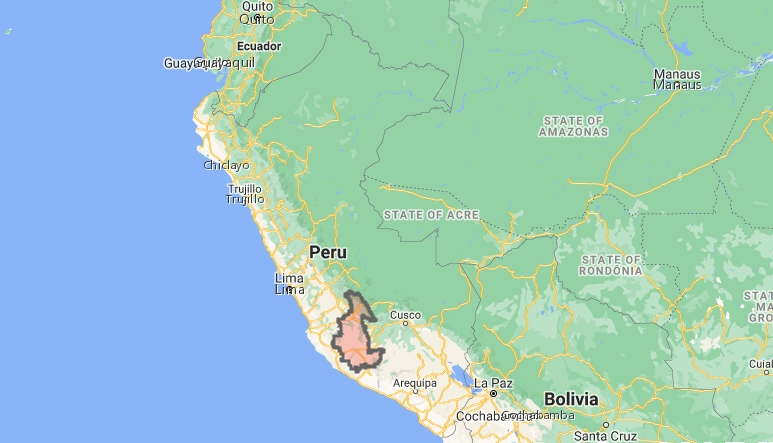 mapa amazonas